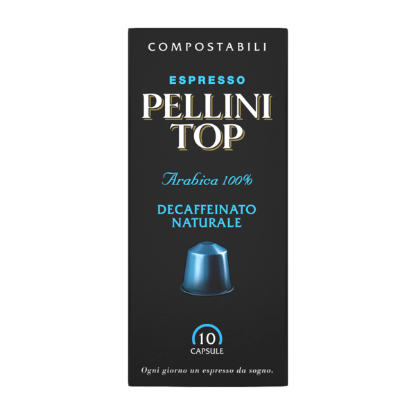 NATURAL DECAFFEINATED 100% Arabica coffee Nespresso® compatible capsules